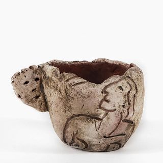 Mike Moran, Cup with Head Figure Handle, 2003