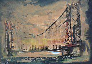 Robert Chase (FL. 1919 - 2014) Watercolor