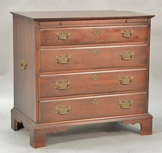 Pennsylvania House cherry Chippendale style bachelor's chest. ht. 30", wd. 31", dp. 18 1/2"