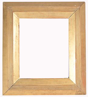 19th C Gilt/Wood Frame, Hastings & Davenport label