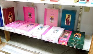 (10) Barbie Dolls in Boxes.