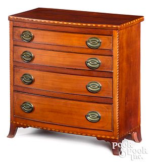 Miniature Federal chest of drawers