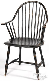 Pennsylvania painted continuous arm Windsor chair