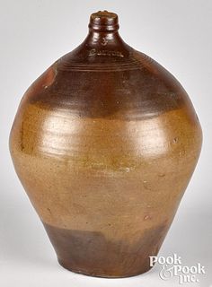 Boston three gallon stoneware jug, early 19th c.