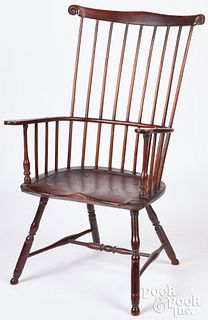 Philadelphia combback Windsor armchair, 18th c.