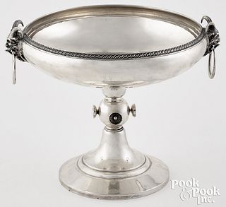 English sterling silver compote