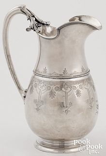 Gorham sterling silver water pitcher