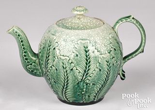 Staffordshire cauliflower teapot, early 19th c.