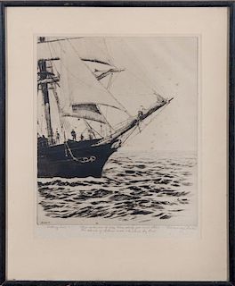 Fredrick L. Owen (1869-1959): Setting Sail