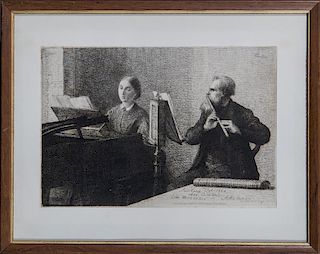 Henri Fantin-Latour (1836-1904): Un Morceau De Schumann