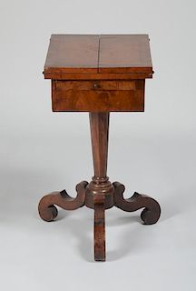Victorian Inlaid Walnut Writing Table