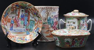 Collection of Chinese Export Porcelains.