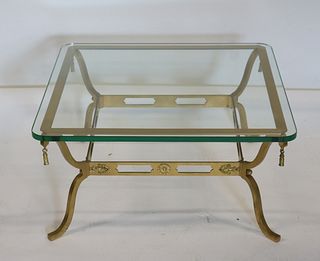 Vintage Bagues Quality Gilt Bronze Coffee Table.