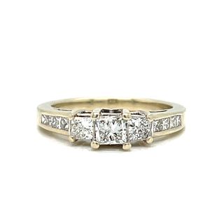 14k Diamond Engagement Diamond Ring