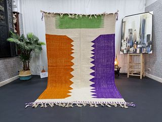 Authentic Handwoven Colorful Rug