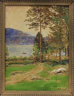 Victor Perard (1870-1957): Adirondack Lake