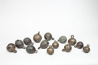 Group of Fourteen Himalayan Bells