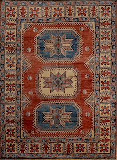 Modern Turkish Carpet of Caucasian Design