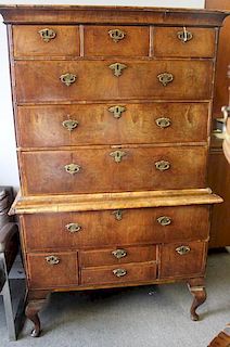 Antique Continental Queen Anne Style Chest on