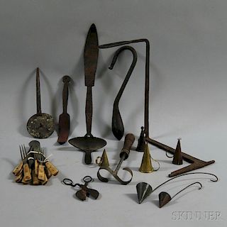 Group of Early Domestic Items