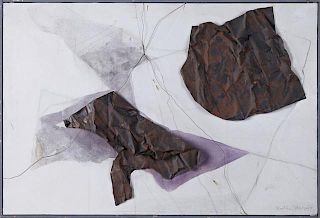 Martha Margulis (1928-2003), "Abstract with Metal,