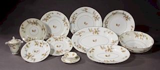 Seventy-Eight Piece Set of Haviland Limoges Porcel