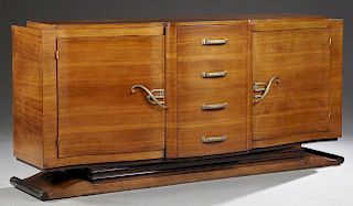 Art Deco Carved Mahogany Sideboard, c. 1930, the s
