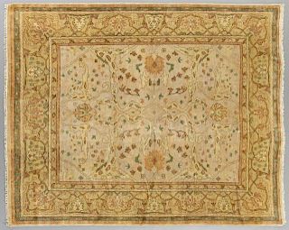 Turkish Angora Oushak Carpet, 8' 3 x 10'.