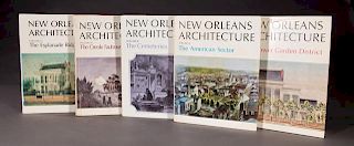 Books-Set of Five Volumes of "New Orleans Architec