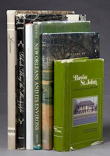 Books- Group of Six Louisiana Books, consisting of