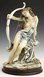 Giuseppi Armani, "Diana," 1994, porcelain figure,