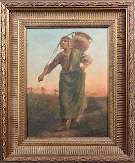 French School, "The Water Carrier," early 20th c.,