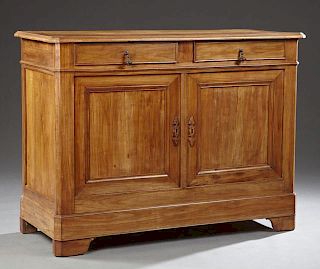 Louis Philippe Style Carved Cherry Sideboard, 19th