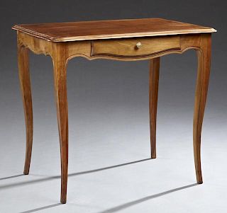 Louis XV Style Carved Cherry Writing Table, early