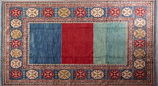 Uzbek Kazak Carpet, 7' 6 x 10'.
