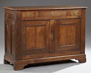 Louis Philippe Style Carved Oak Sideboard, late 19