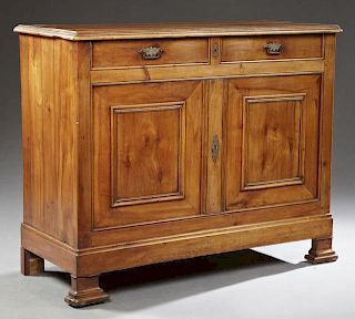 French Louis Philippe Carved Cherry Sideboard, 19t
