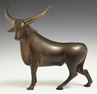 Loet Vanderveen (1921-2015, Dutch), "Standing Bull