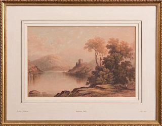 Francis Nicholson (1753-1844), "Dolbardan Castle,"