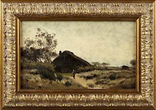 Jacob Hollestelle (1858-1920), "Figure in a Landsc