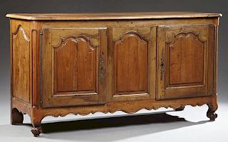 Louis XV Style Carved Cherry Sideboard, 19th c., t