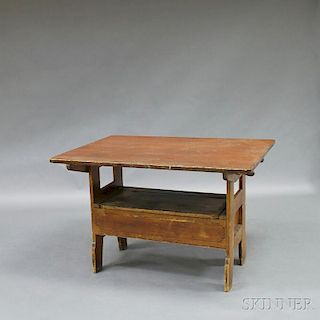 Pine Hutch Table