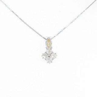 K18YG K18WG Diamond Necklace