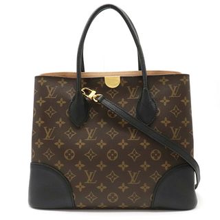 LOUIS VUITTON Louis Vuitton Monogram Flandrin Handbag Shoulder Bag Leather Noir M41595