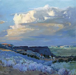 John Modesitt | Summer Rain in New Mexico