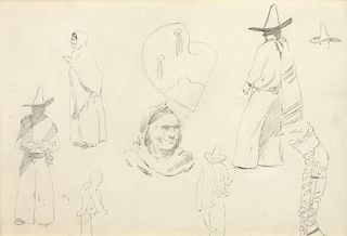 Edward, attributed to Borein | Group of Sketches