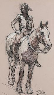 Tim Solliday | Indian on Horseback