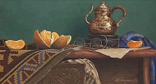 Mark  Thompson | Still Life with Orange Sections
