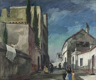 Frederic Whitaker  | Street in Granada