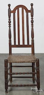 New Jersey or New York banisterback side chair, 18th c.